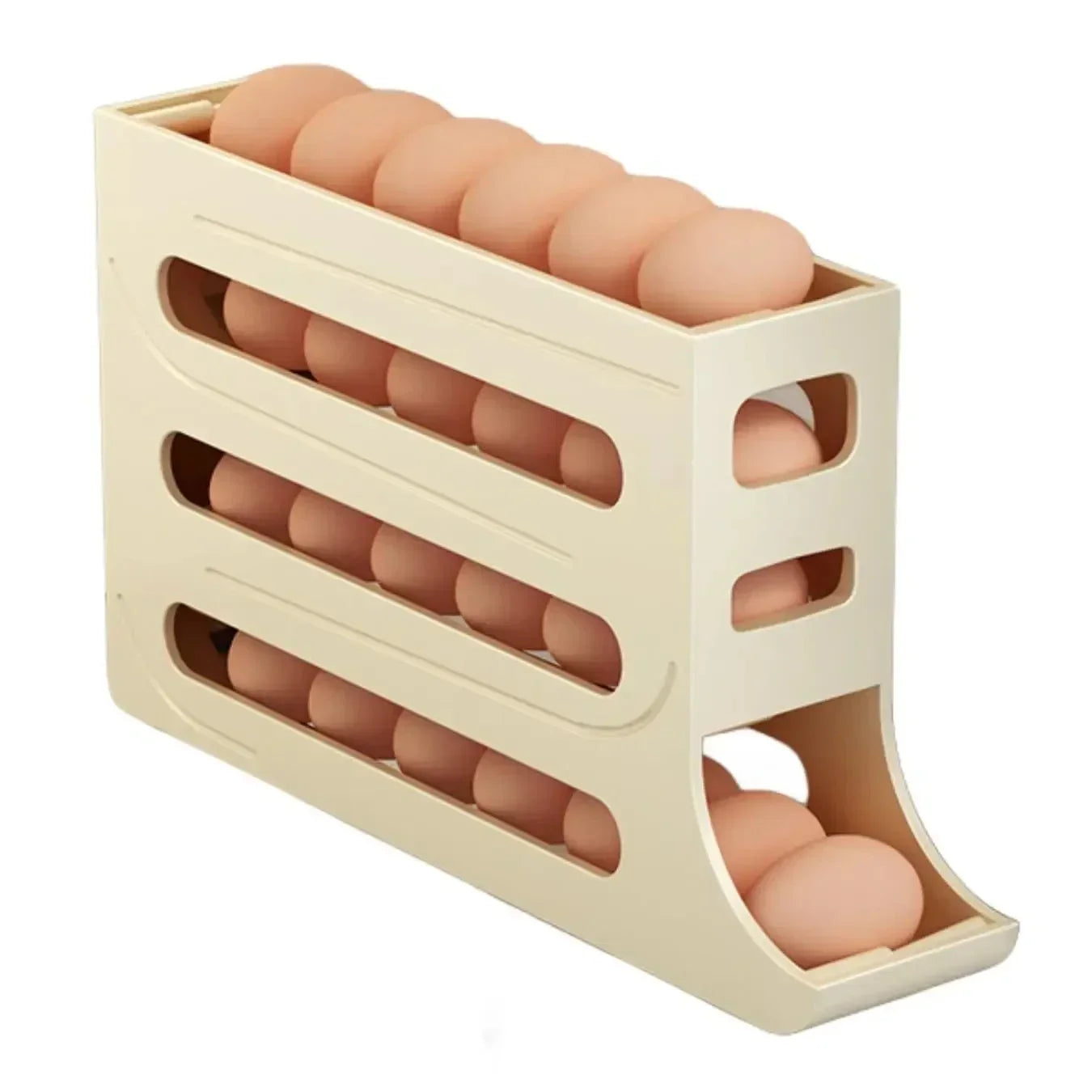 AEHOME Automatic Egg Roller Organizer For Refrigerator