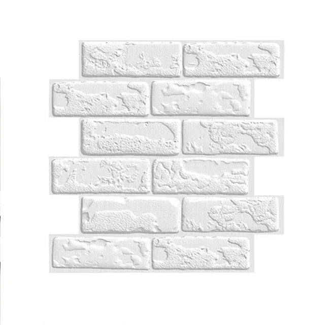 3D Imitation Brick Wall Sticker Self-Adhesive Waterproof Decor