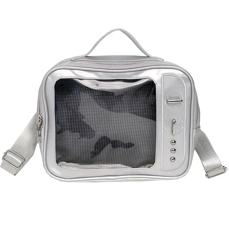 Ita Bag Transparent PU Crossbody Bag Harajuku Style For Women