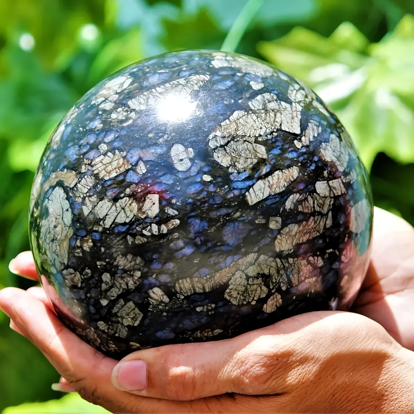 CrystalHola QueSera Ball Modern Home Decor Ornament Gift For Garden