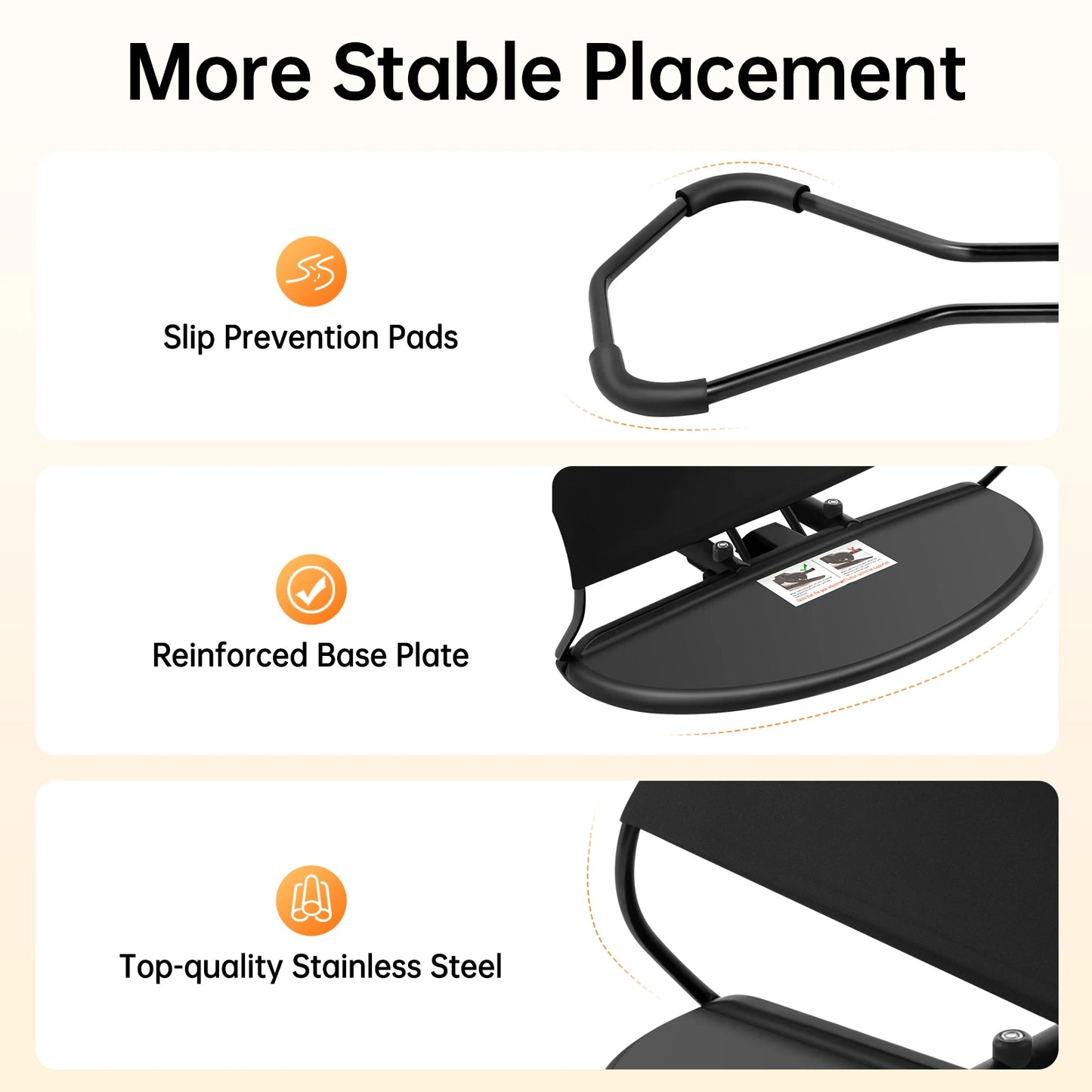 Pet Rocker Bed Folding Rocking Chair With Adjustable Height