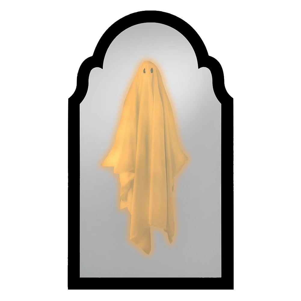 Shunmaii Terror Ghost Mirror Nightlight Halloween Spooky Decor