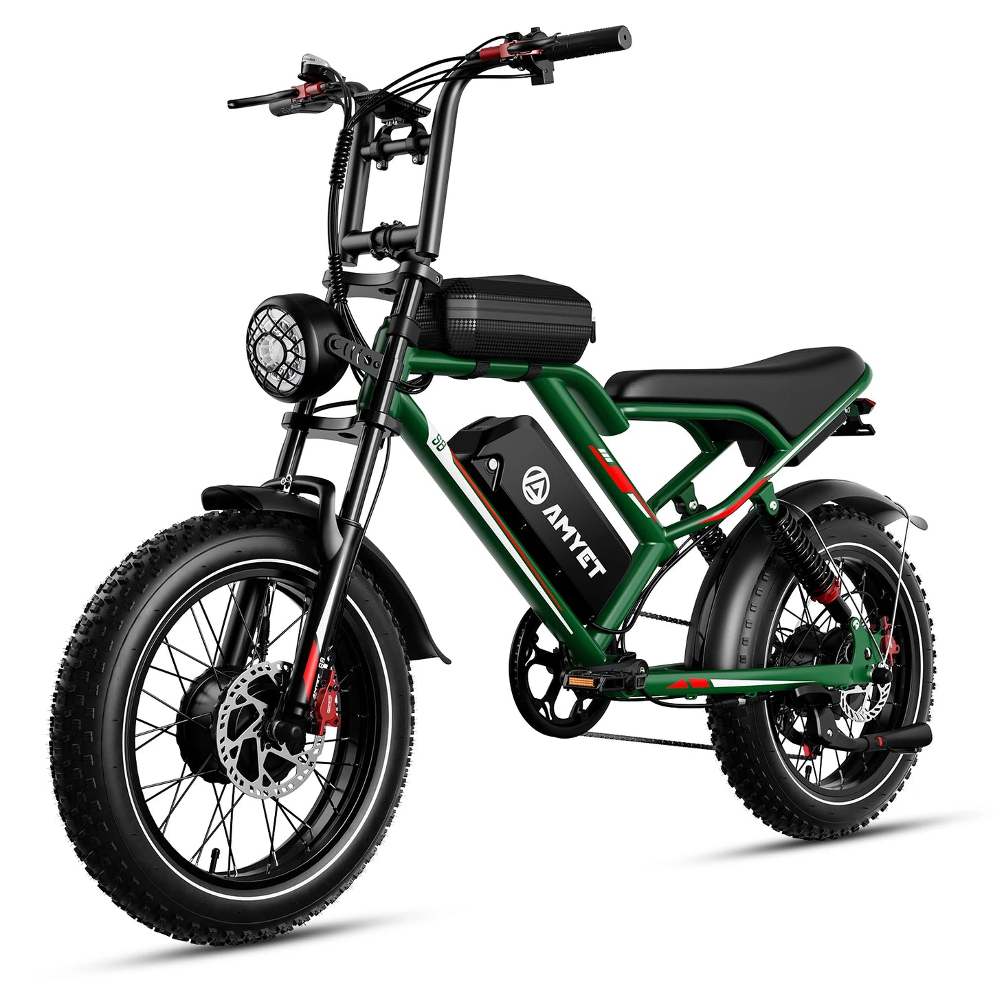 AMYET S8 2000W Dual Motor Electric Bike For Adults Mountain