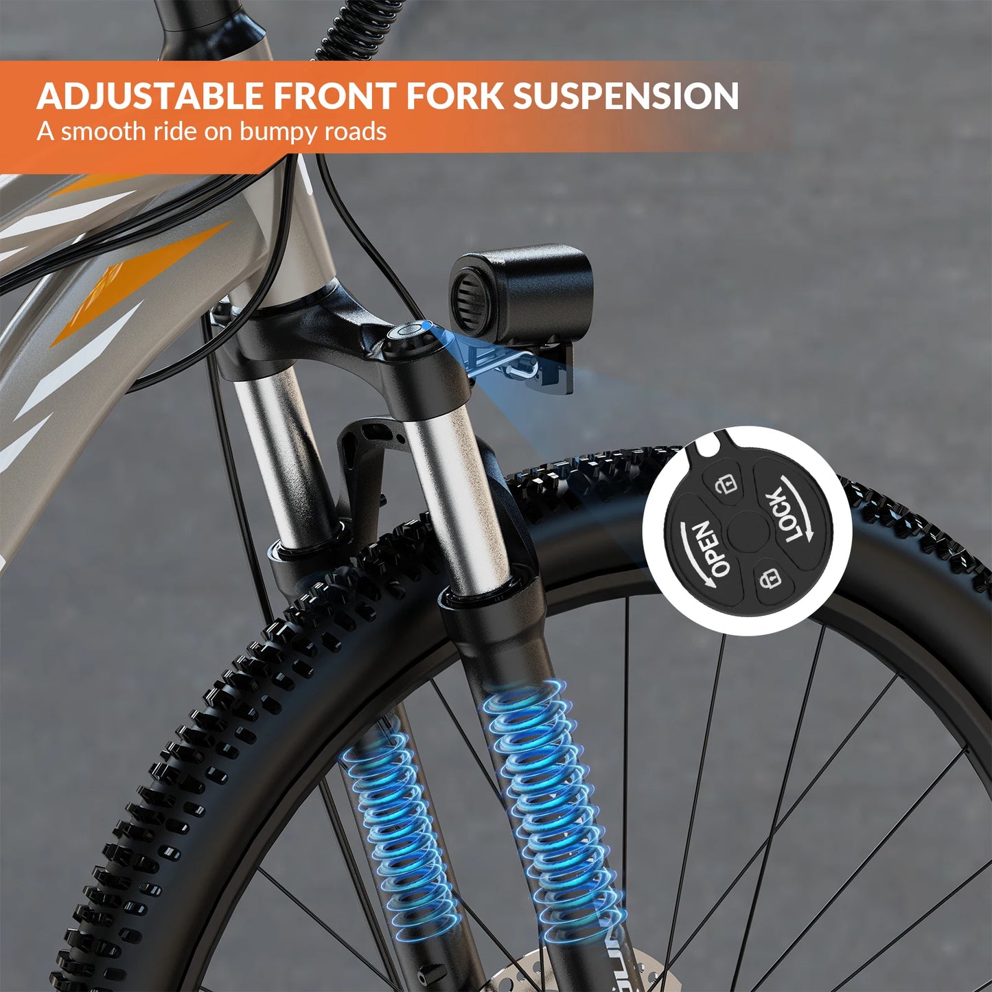 5TH WHEEL AB17 Electric Bike With 700W Peak Motor Performance