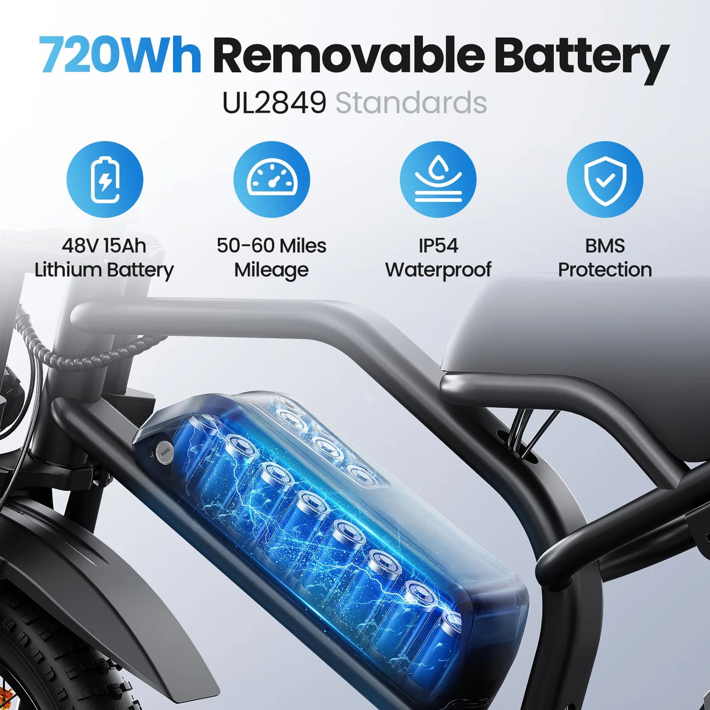 EILLEO SPACEWALK Electric Bike 750W Motor For Adults and Teens