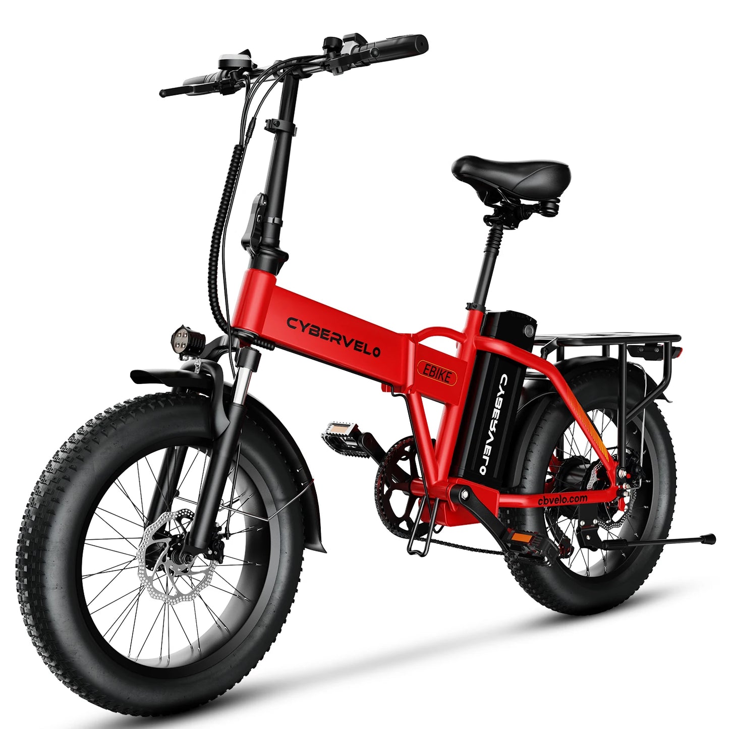 CYBERVELO MARS700 Folding Electric Bike 1000W Removable Battery