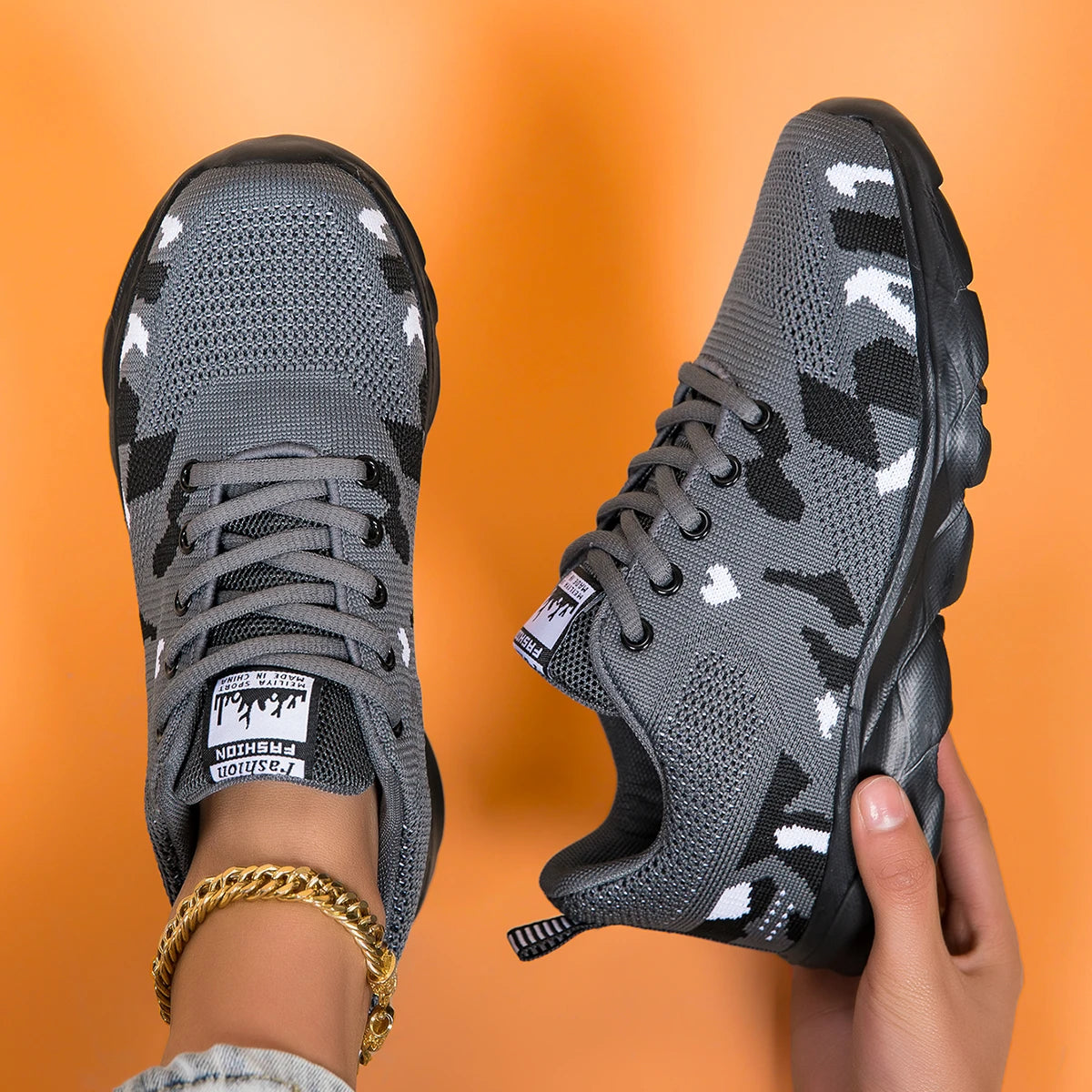 None Orthopedic Men Sneakers Lightweight Walking Shoes