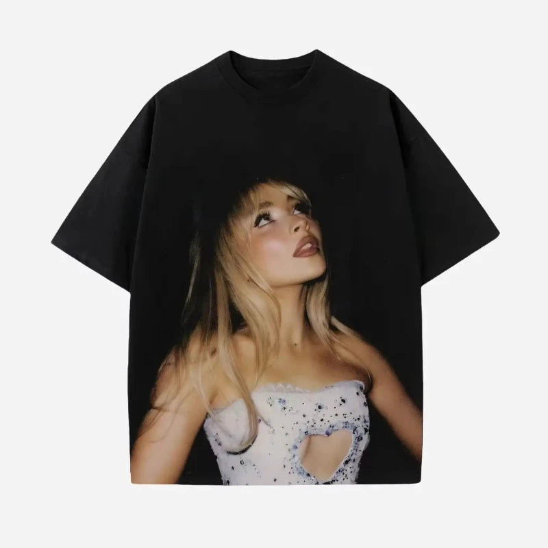 Sabrina Carpenter Tour T Shirt Unisex Cotton Graphic Tee