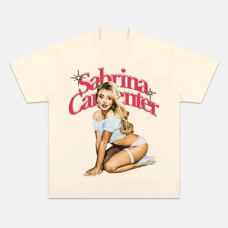 Sabrina Carpenter Tour T Shirt Unisex Cotton Graphic Tee