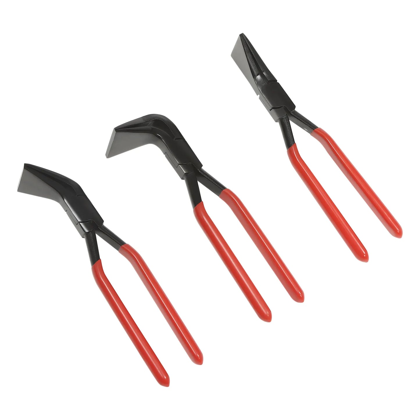 CNCEST Three Piece Metal Bending Pliers Set Straight 45 90 Sheet Metal