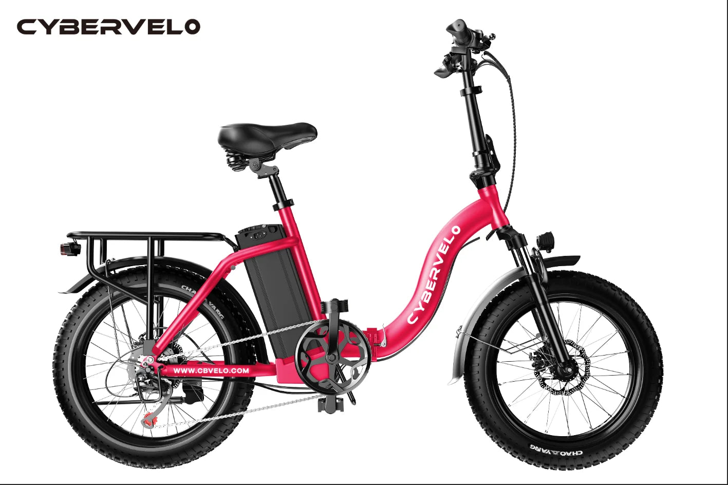 CYBERVELO MARS700 Folding Electric Bike 1000W Removable Battery