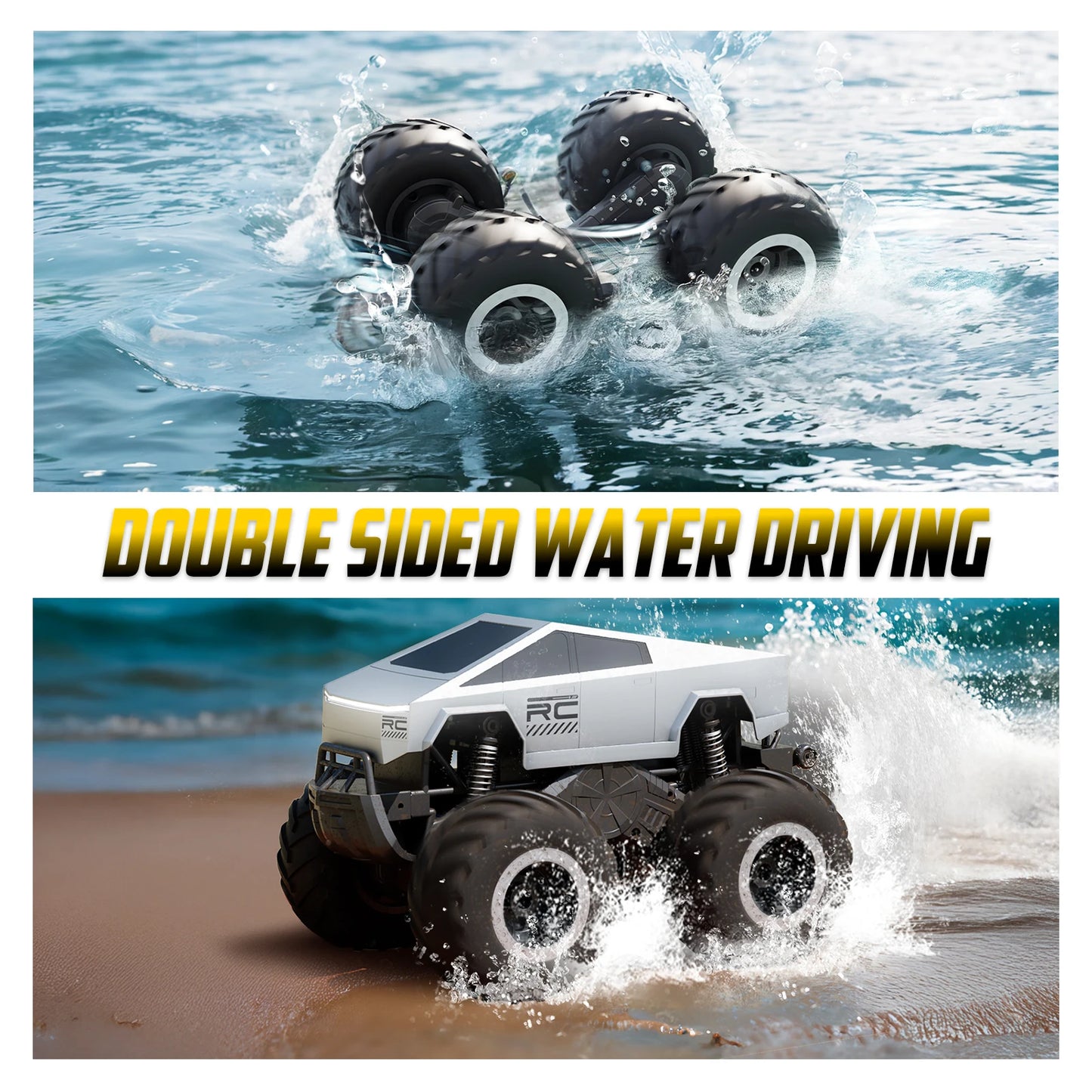 RACENT STEMTRON Amphibious RC Car All Terrain Off Road