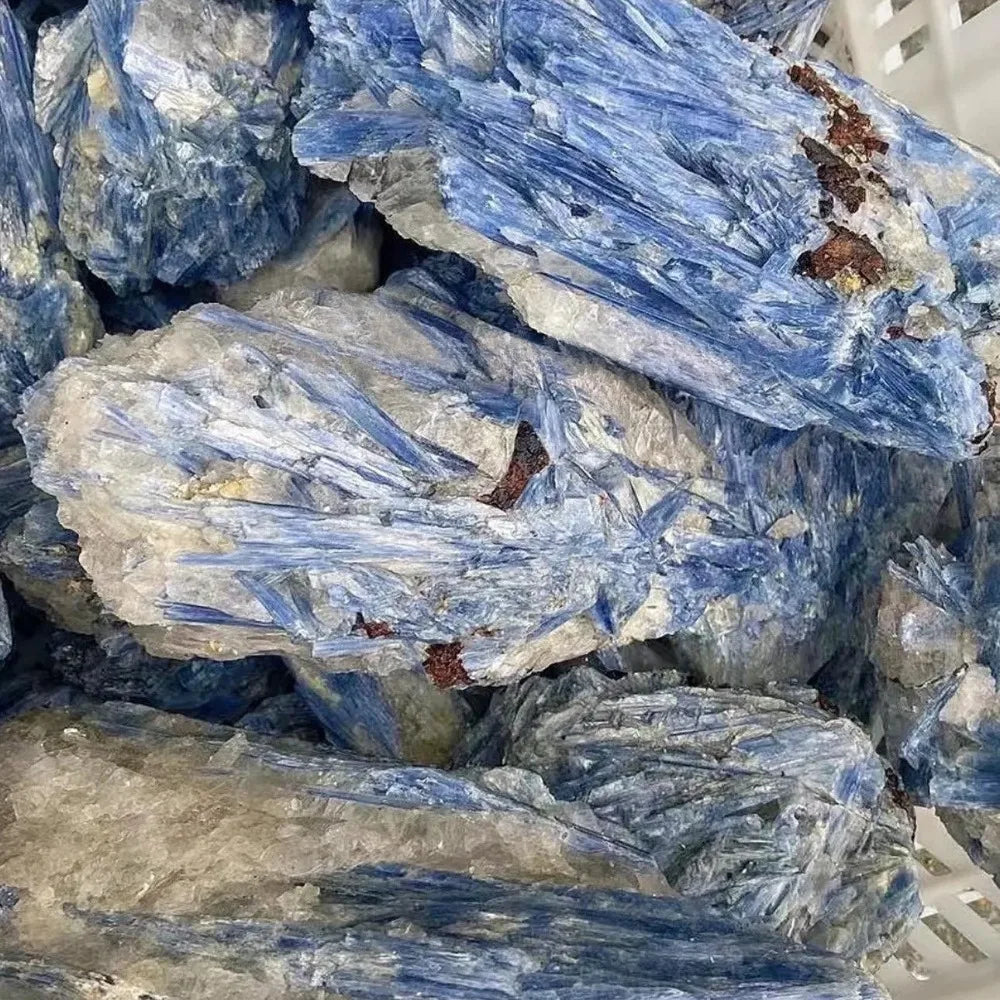 CrystalHola Kyanite Specimen Raw Stone Crystal Healing Home Decor