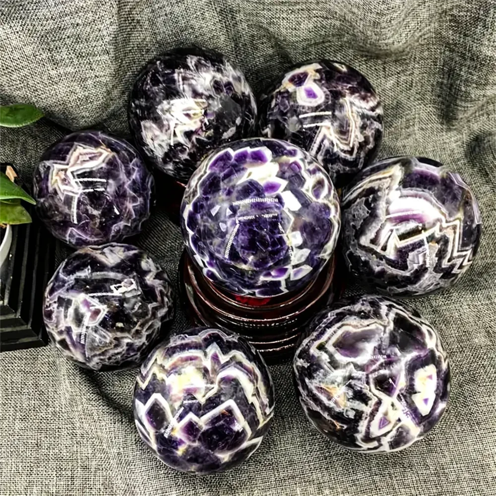 CrystalHola Dream Hand Carved Quartz Sphere For Elegant Home Decor