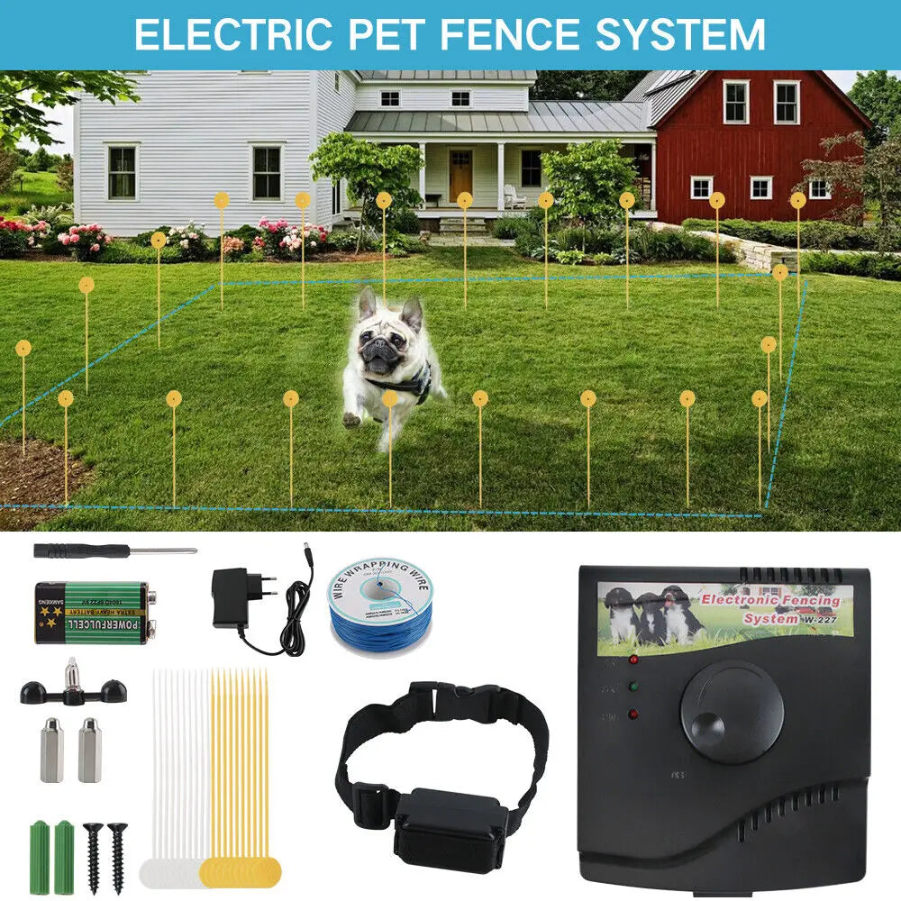 Waterproof Electric Dog Fence System For Off Leash Training