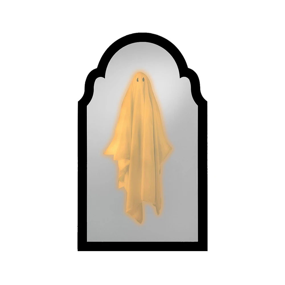 Shunmaii Terror Ghost Mirror Nightlight Halloween Spooky Decor