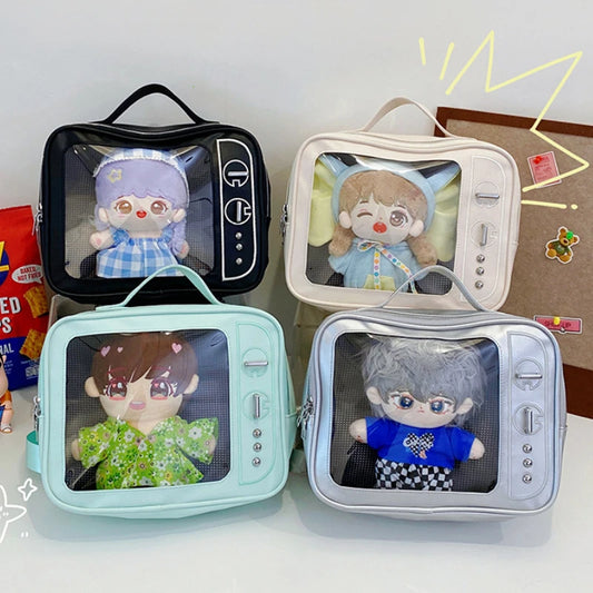 Ita Bag Transparent PU Crossbody Bag Harajuku Style For Women