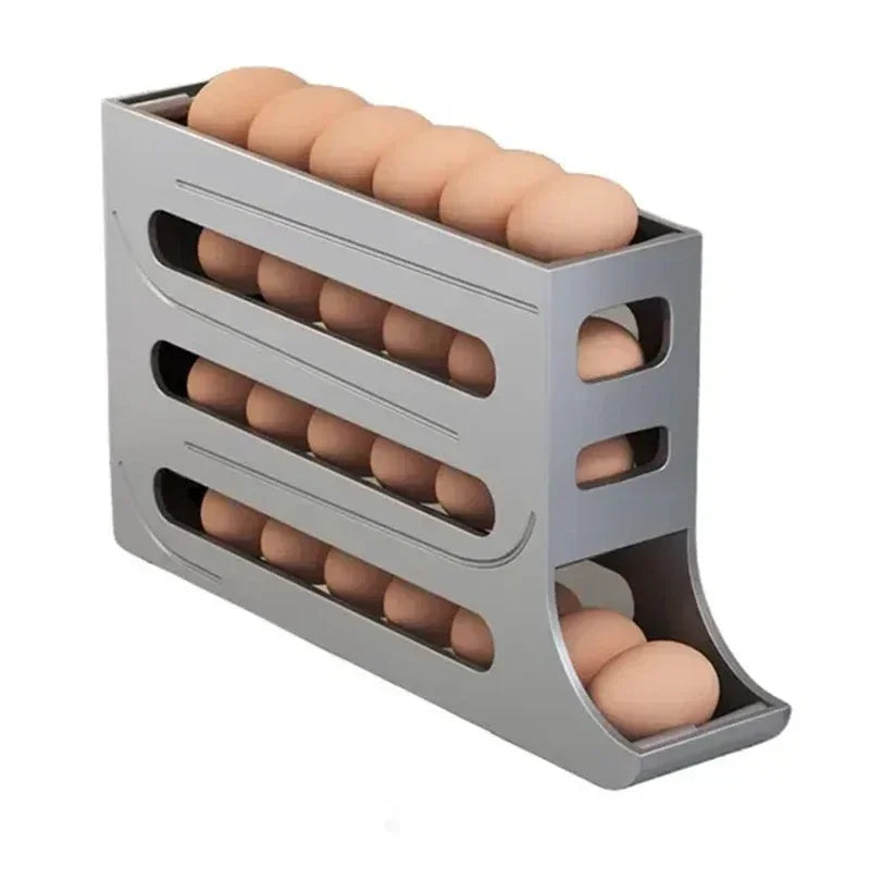 AEHOME Automatic Egg Roller Organizer For Refrigerator
