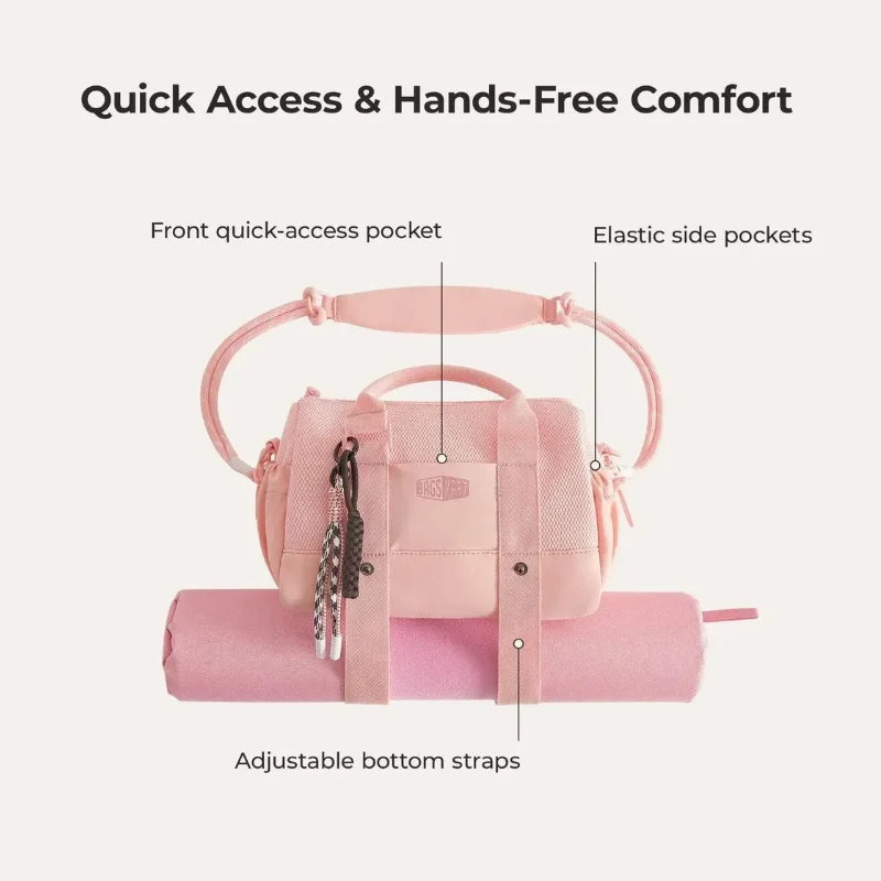 BAGSMART Mini Crossbody Duffel Bag For Women Travel