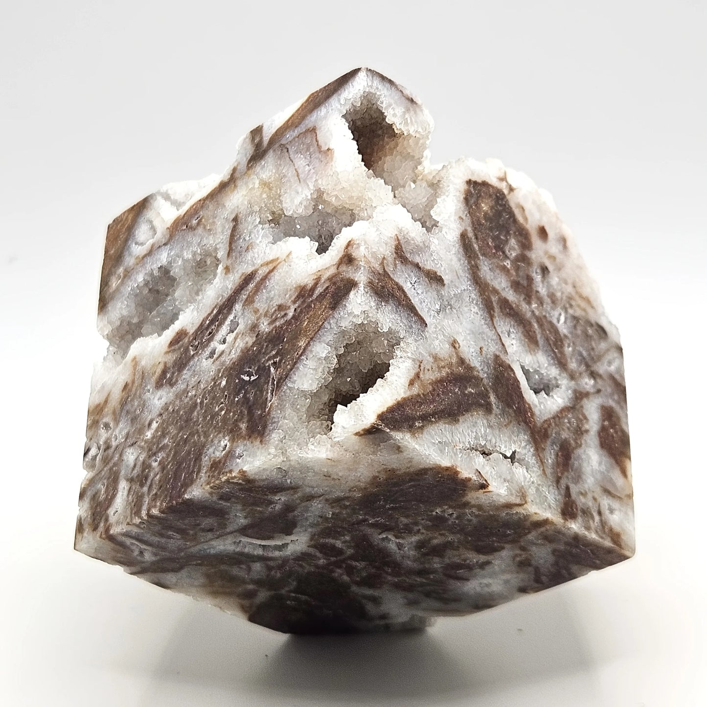 CrystalHola Natural Crystal Sphalerite Cube Druzy Quartz Home Decor