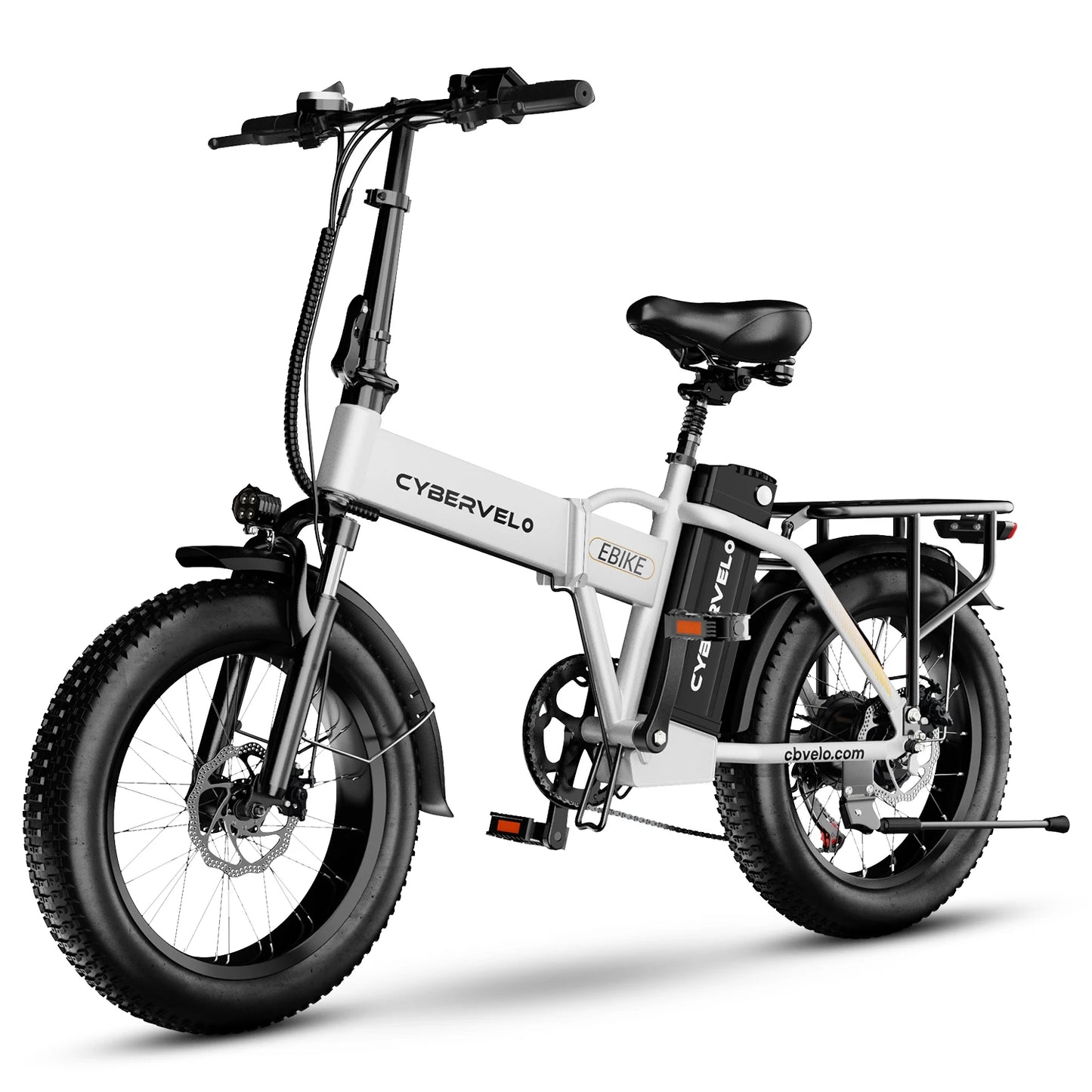 CYBERVELO MARS700 Folding Electric Bike 1000W Removable Battery