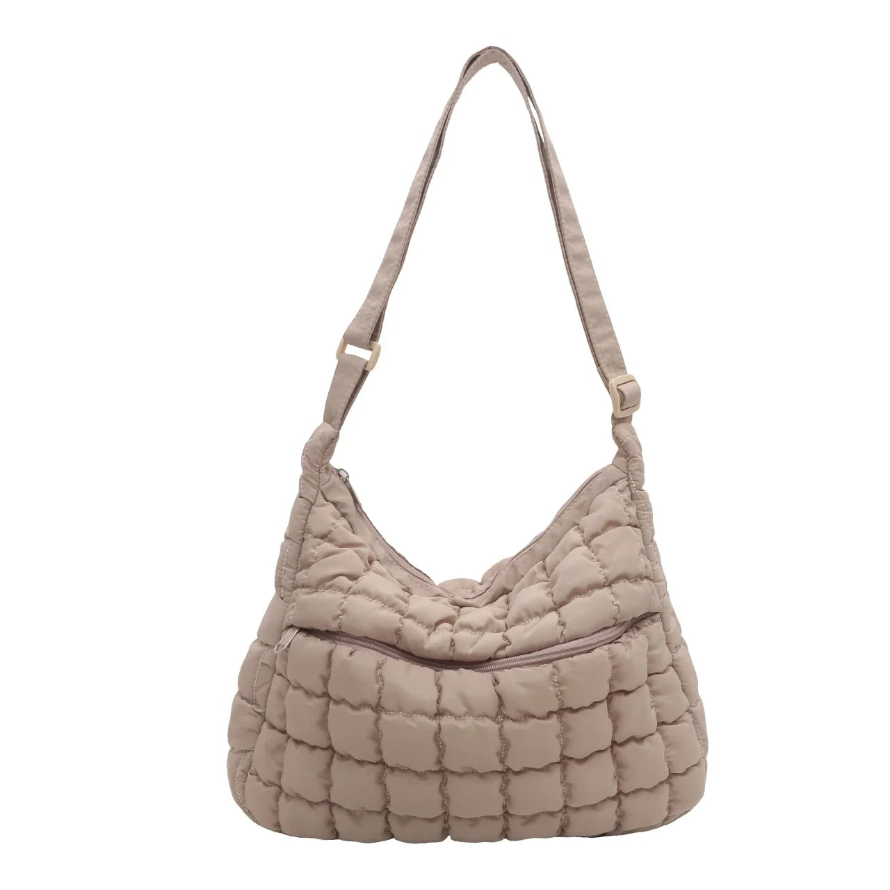 Quilted Puffer Shoulder Bag For Women Tote Crossbody