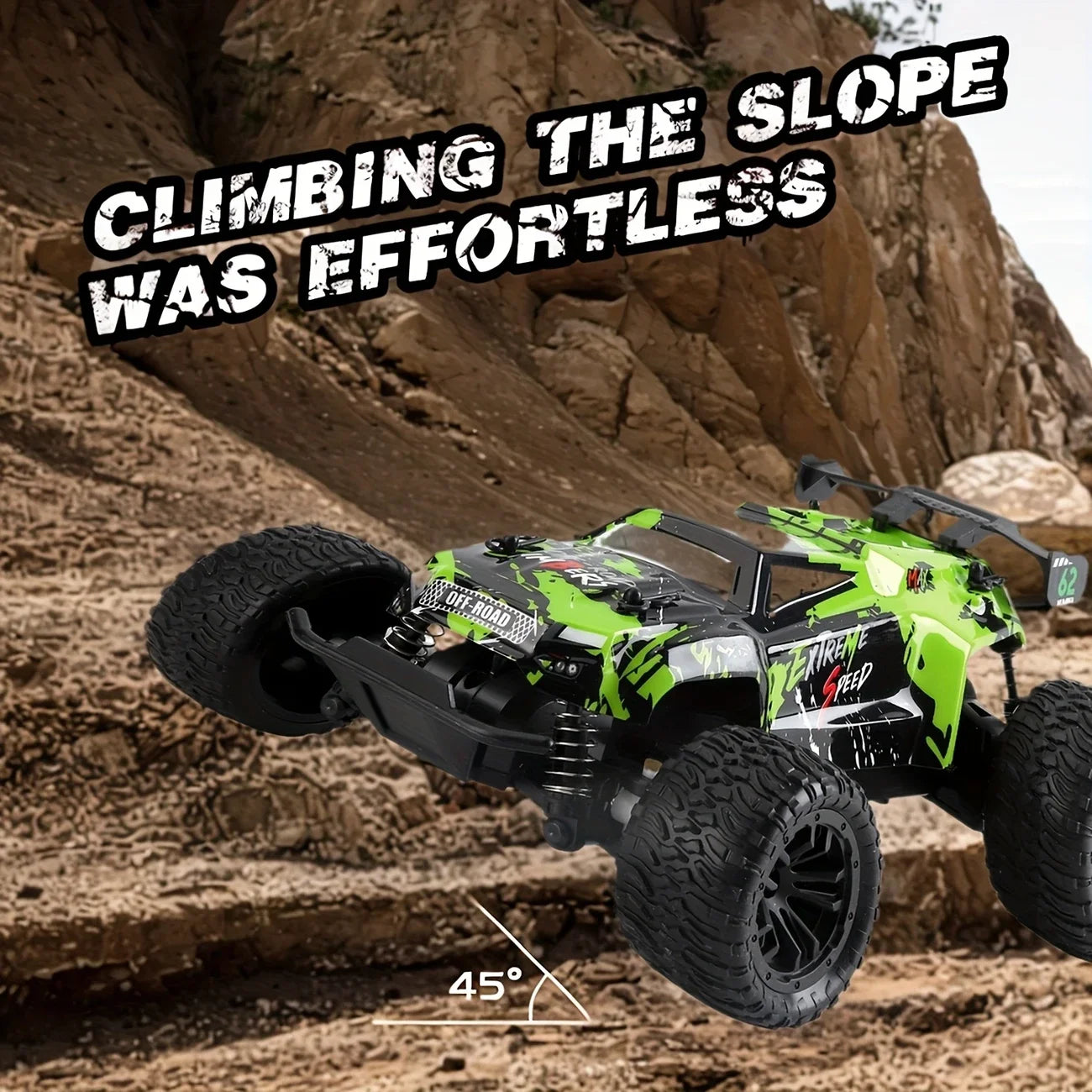 NONED Off-Road RC Car 2.4GHz All-Terrain Durable and Safe Design