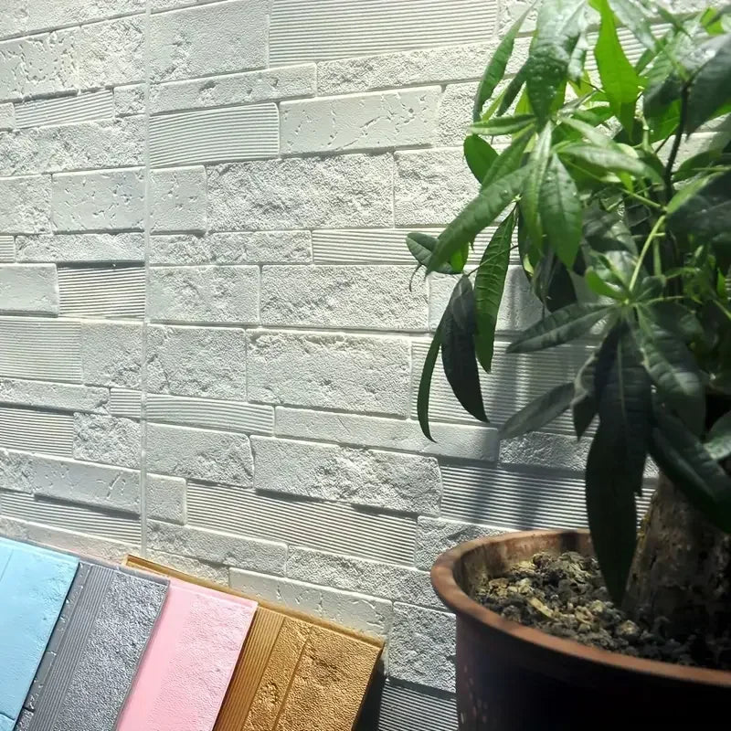 3D Self-Adhesive Wall Sticker Waterproof for Living Room Decor