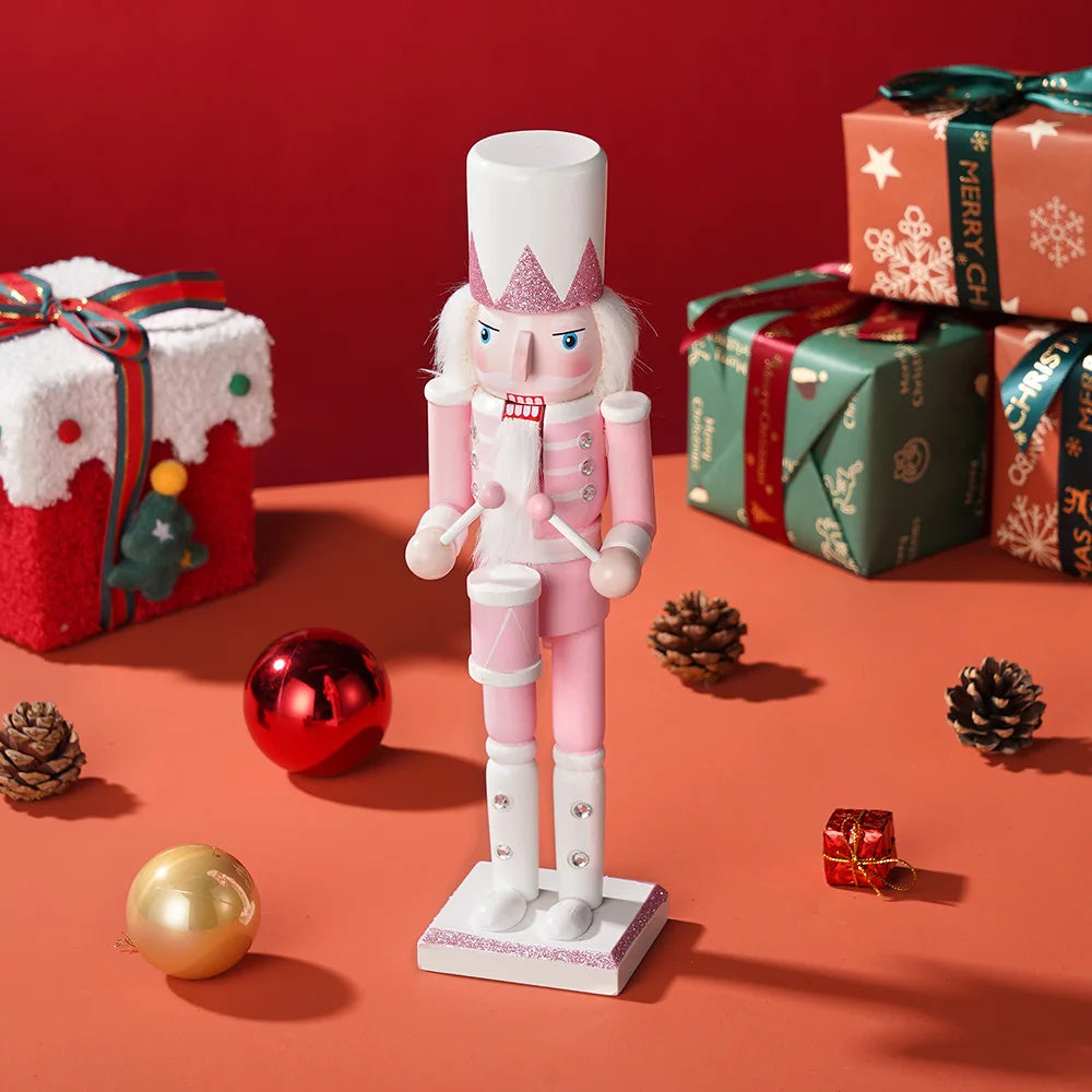 Nutcracker Soldier Wooden Handmade Figurine Christmas Decor Gift