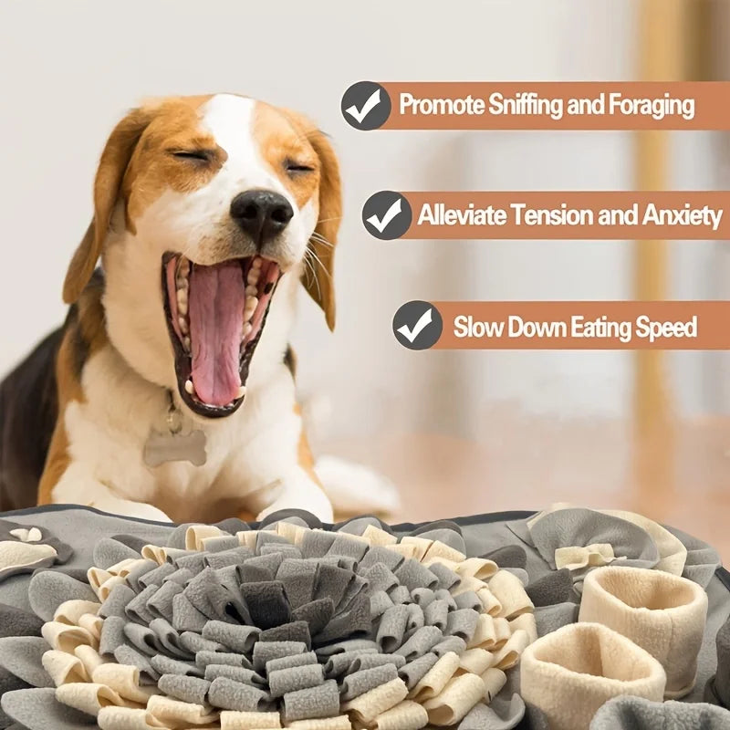 NONECN Pet Sniffing Mat for Dogs Interactive Slow Feeder