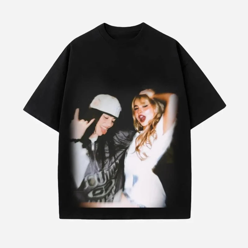 Sabrina Carpenter Tour T Shirt Unisex Cotton Graphic Tee