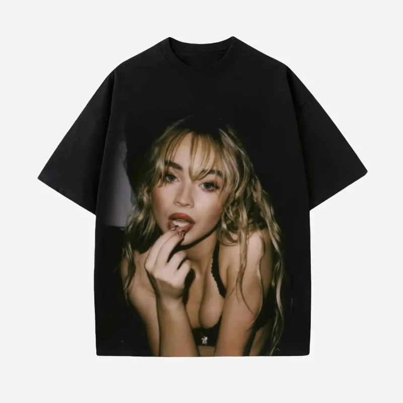 Sabrina Carpenter Tour T Shirt Unisex Cotton Graphic Tee