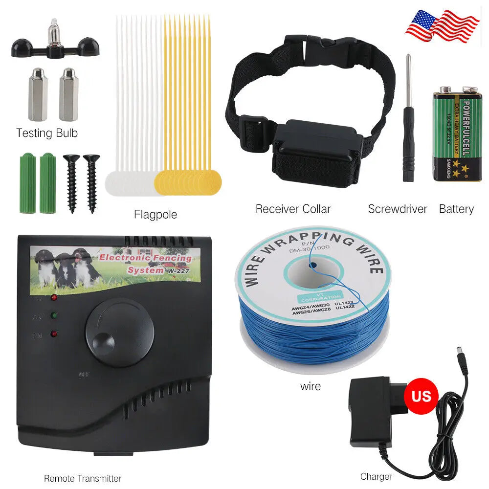 Waterproof Electric Dog Fence System For Off Leash Training