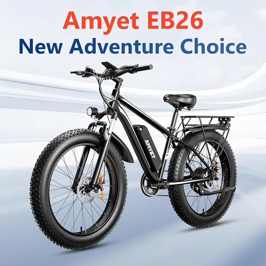 AMYET EB26 Electric Mountain Bike 1000W Dual Shock Ebike