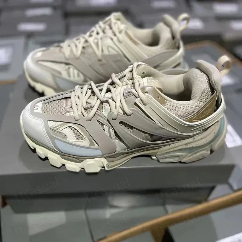 Designer Tracks 3 Casual Shoes For Men Women Loafers