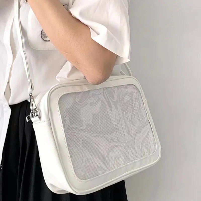 TPU Crossbody Bag for Women Transparent Itabag Shoulder Bag