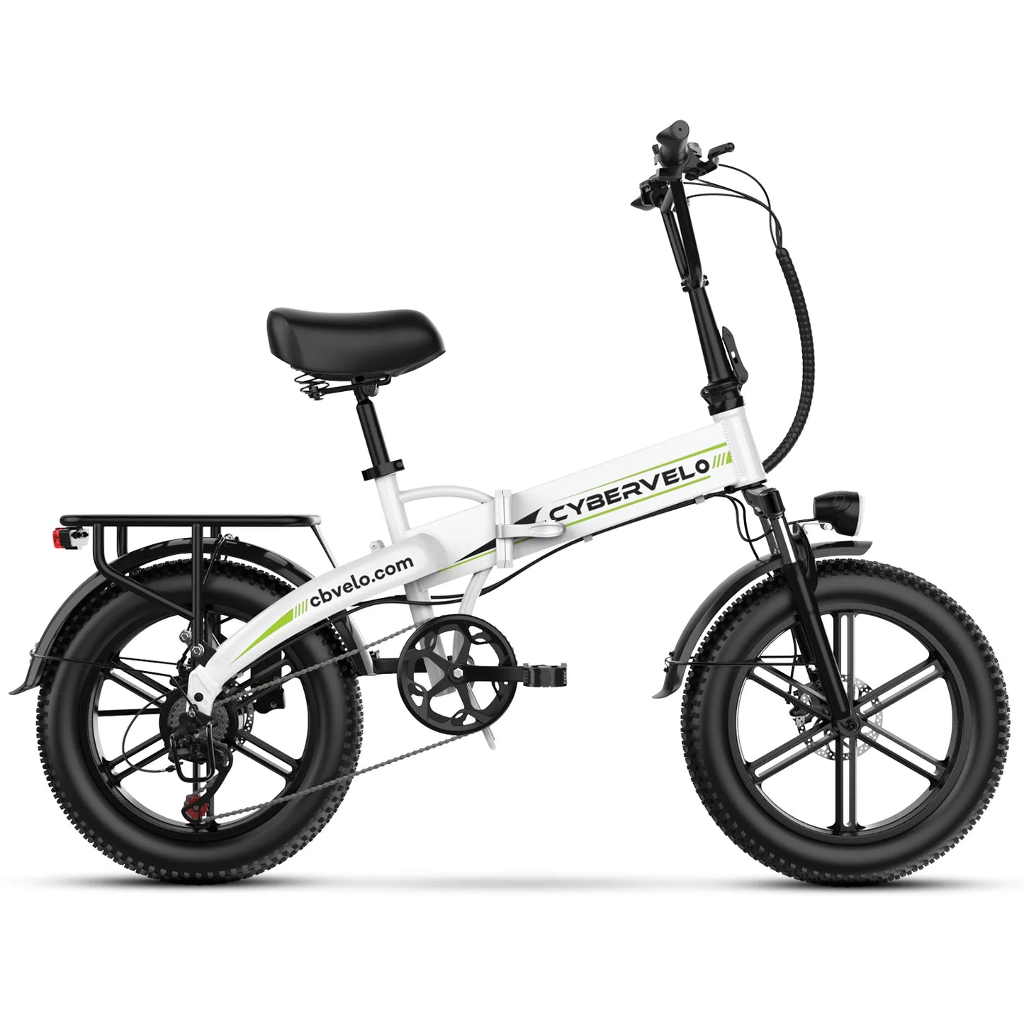 CYBERVELO MARS700 Folding Electric Bike 1000W Removable Battery