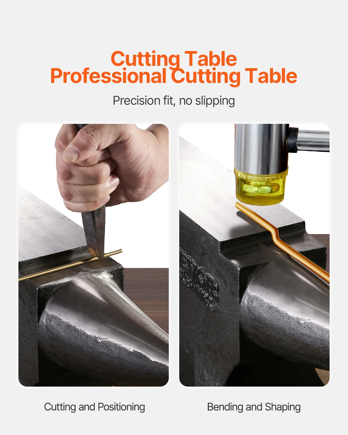 SucceBuy Single Horn Cast Steel Anvil for Blacksmiths