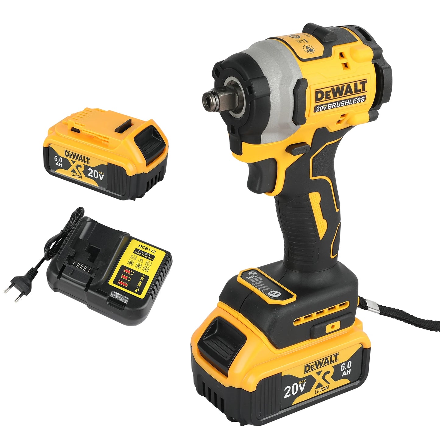 DeWalt DCF850 20V Lithium Cordless Impact Wrench High Torque