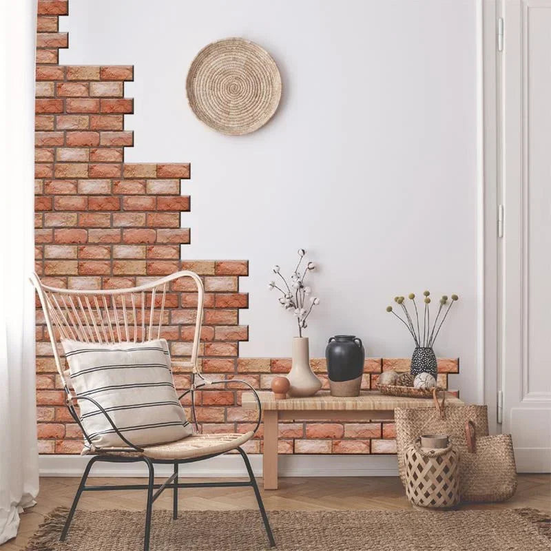 3D Imitation Brick Wall Sticker Self-Adhesive Waterproof Decor