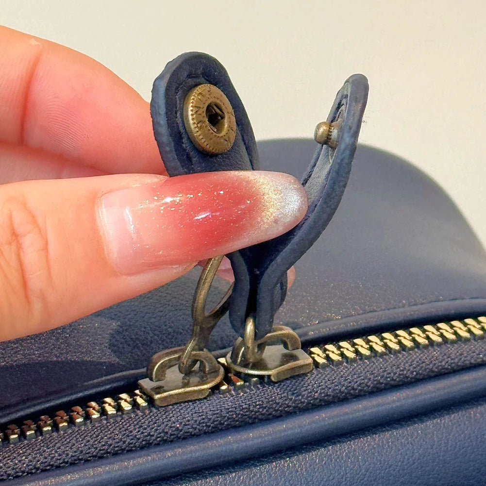 MOJOYCE Leather Crossbody Phone Bag With Adjustable Removable Strap