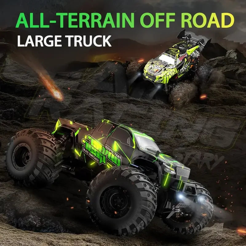 1:18 Scale RC Monster Off-Road Car With Durable Body