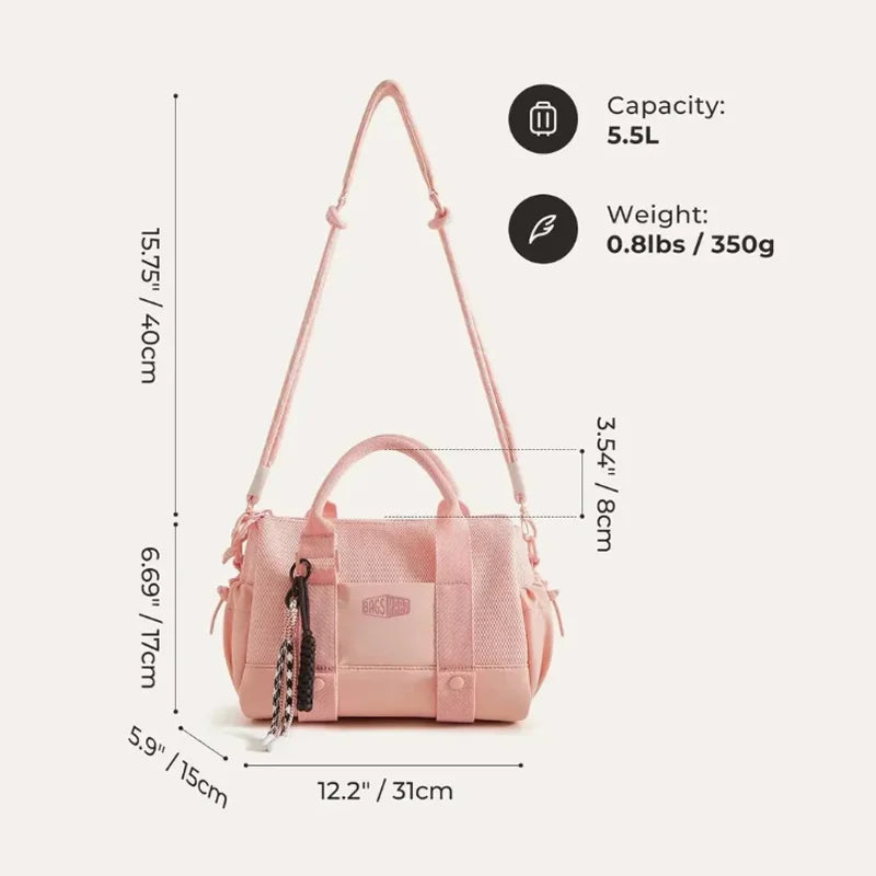 BAGSMART Mini Crossbody Duffel Bag For Women Travel