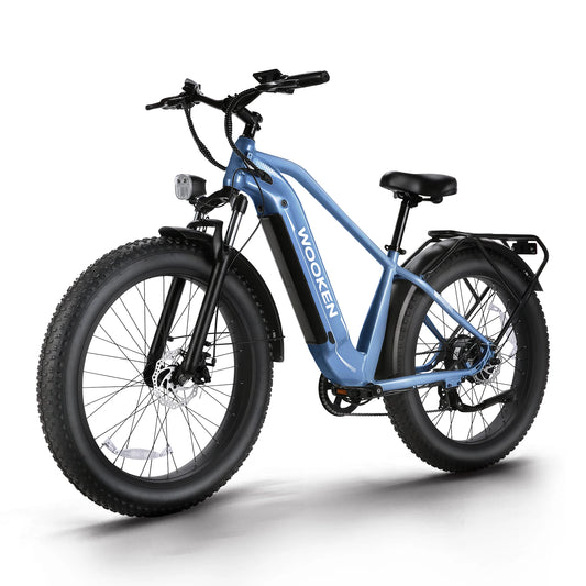 Fat Tire Electric Bike 1500W For Adults With Removable Battery