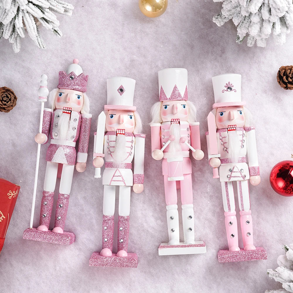 Nutcracker Soldier Wooden Handmade Figurine Christmas Decor Gift