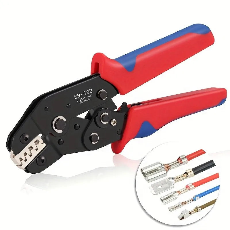 NONEDIY Ratcheting Terminals Crimp Pliers With Interchangeable Dies