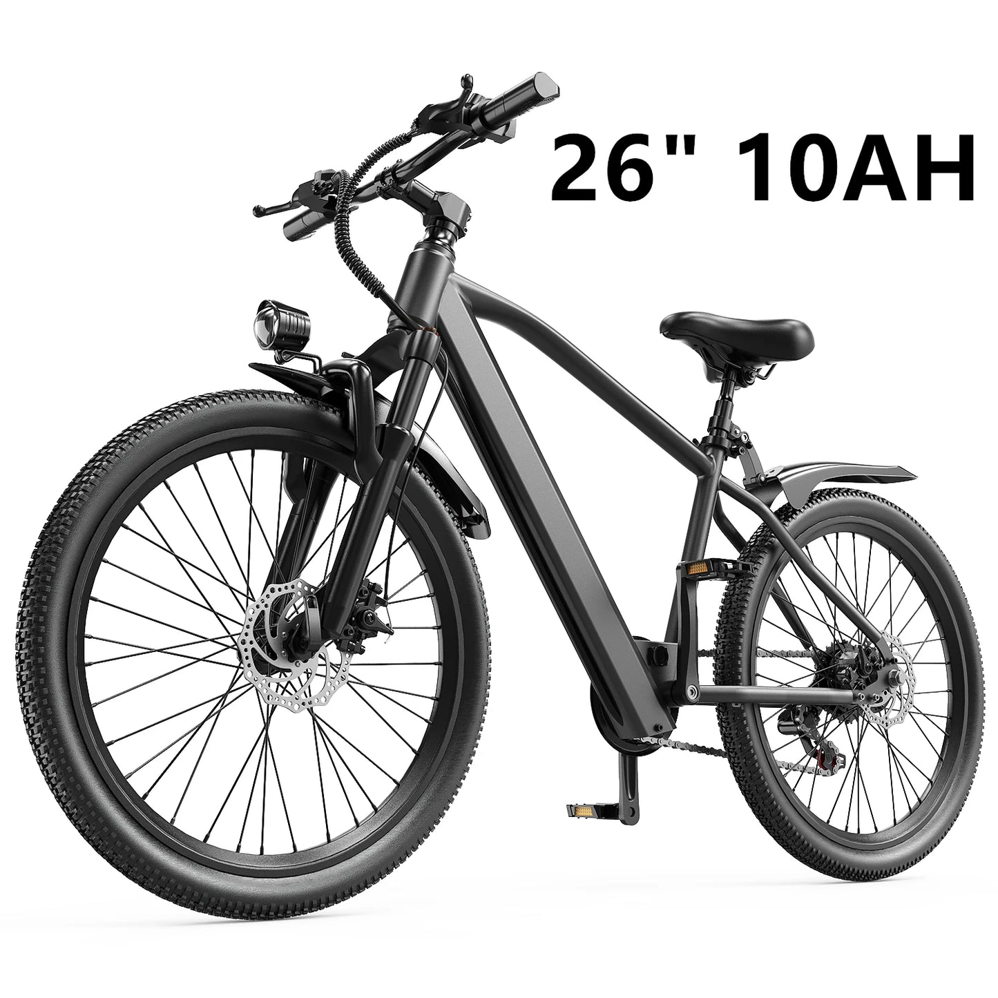 Adults Electric Mountain Bike 36V 500W Peak Motor 21 Speed