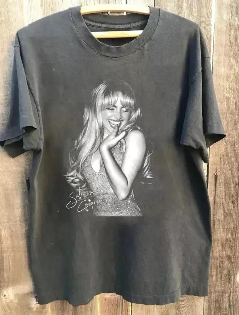 Sabrina Carpenter Tour T Shirt Unisex Cotton Graphic Tee