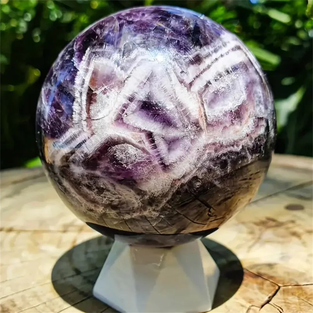 CrystalHola Dream Hand Carved Quartz Sphere For Elegant Home Decor