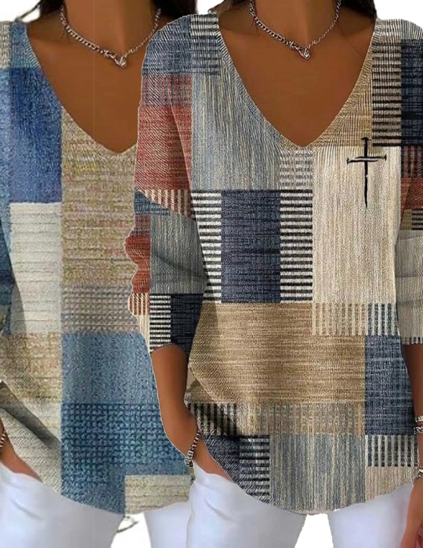 APWIKOGER Womens Casual Retro Faith Cross Jesus Sweatshirts